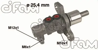 CIFAM 202-368 Ana Merkez (Volkswagen) Vw Passat 3b3 (2000=>) 4D0611021B