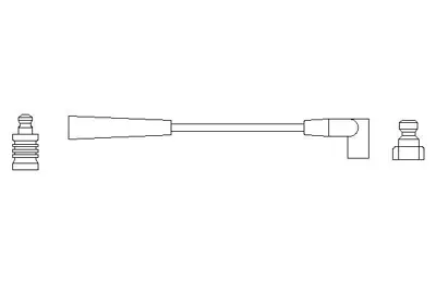 BOSCH 0986356149 Bujı Kablosu Daewoo Espero 1.8 2.0 Peugeot P405 1.9 7700749517 92062321