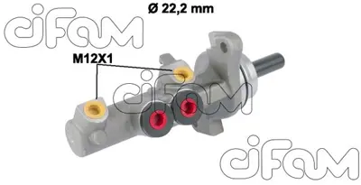 CIFAM 202-833 Fren Ana Merkezı Golf5-Golf6-Jetta-Beetle-Alte-Leon 08-14 1K1614019M