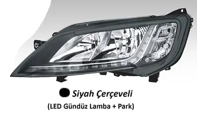 AYFAR 505217 Far Sol Ducato Boxer Jumper Iıı 14> Ym (Led) Motorlu (Ballast Harıc) GM 2345A085, GM MN100486, GM 2345A025, GM 2345A027, GM 2345A028, GM 2345A041, GM 2345A032, GM 2345A042, GM 2345A046, GM 1609908280