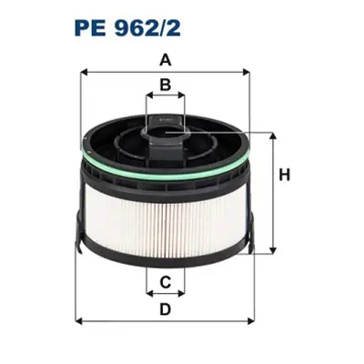 FILTRON PE 962/2 Yakıt Filitresi W205 17> C257 17> W213 17> C238 17> W222 17> GM A6540920200