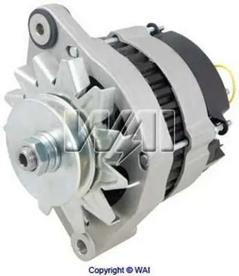 WAI 12411N Alternator Valeo Ir/Ef 60 Amp/12 Volt, Cw, 1 Kanallı Kasnak 872235