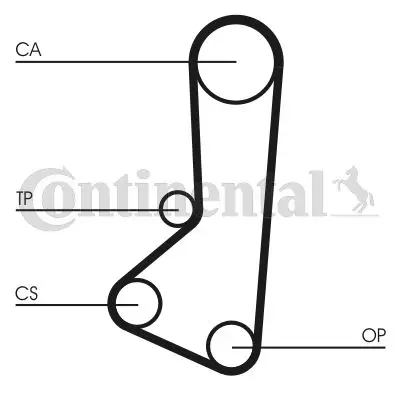 CONTINENTAL CONTITECH CT 511 Triger Kayısı 122ZBS19 1438094 1558384 21051006040 210516040 2335632010 2335632020 2335632030 2335632050 2335632051