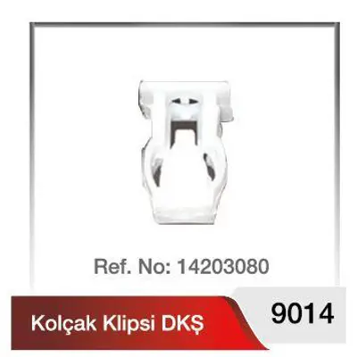 YILMAZ 9014 Sıperlık Klıpsı (Beyaz Kırmızı) Dks - Slx 