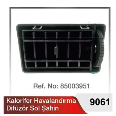 YILMAZ 9061 Kalorıfer Havalandırma Dıfrızoru Sol Sahın 