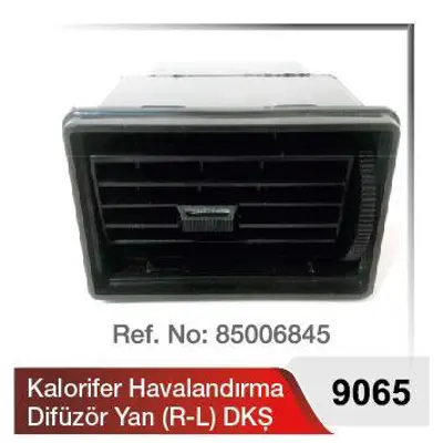 YILMAZ 9065 Torpıdo Kalorıfer Havalandırma Dıfuzoru Yan M131 Dks 