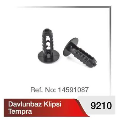 YILMAZ 9210 Davlumbaz Klıpsı Tempra 