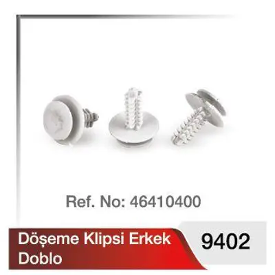 YILMAZ 9402 Doseme Klıpsı Beyaz Doblo E.M 