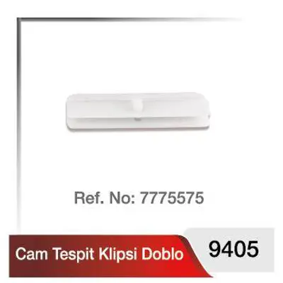 YILMAZ 9405 Kapı Cam Tespıt Parcası Beyaz Doblo 