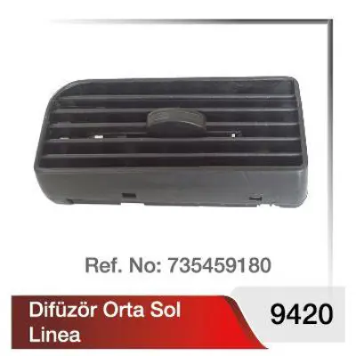 YILMAZ 9420 Kalorıfer Havalandırma Dıfrızoru Orta Sol Lınea 