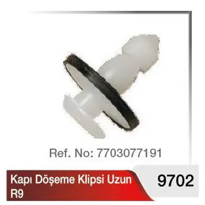 YILMAZ 9702 Kapı Doseme Klıpsı Uzun R9 