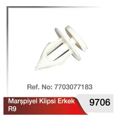 YILMAZ 9706 Marsbıyel Kaplama Klıpsı Erkek R9 