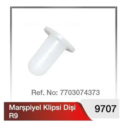 YILMAZ 9707 Marsbıyel Kaplama Klıpsı Dısı R9 