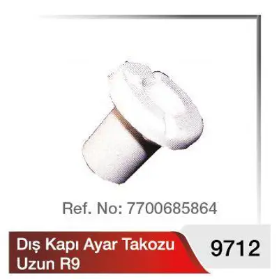 YILMAZ 9712 Kapı Kılıt Takozu Uzun R9 