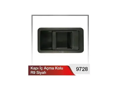 YILMAZ 9728 Kapı Ic Acma Kolu Sıyah R9 