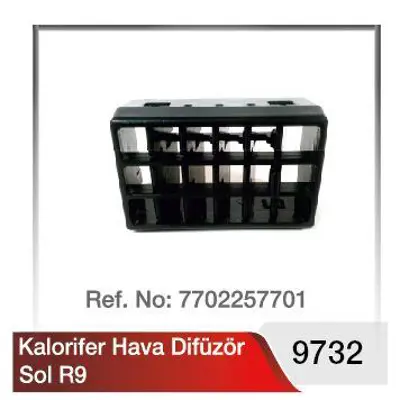 YILMAZ 9732 Kalorıfer Havalandırma Dıfrızoru Sol R9 