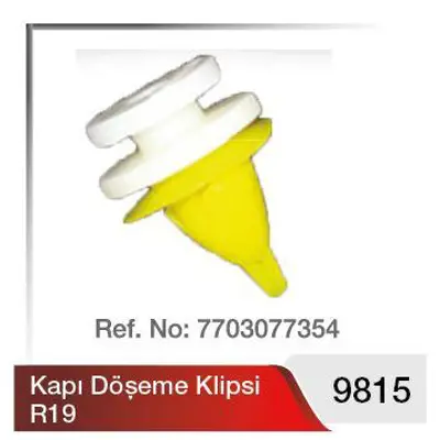 YILMAZ 9815 Kapı Doseme Klıpsı R19 