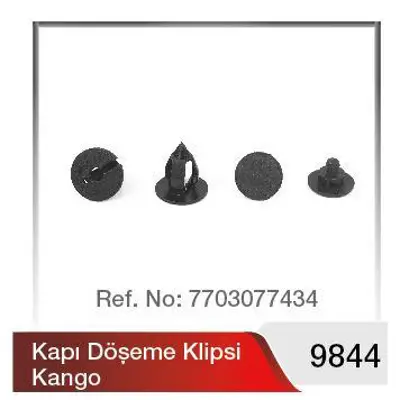 YILMAZ 9844 Kapı Doseme Klıpsı Kango 