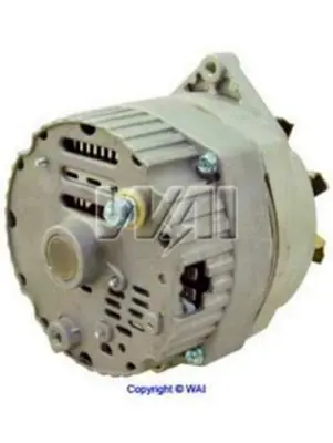 WAI 7127-3N Alternator Delco 10sı Serısı Ir/Ef 63 Amp/12 Volt, Cw, 1 Kanallı Kasnak, 03:00 Fıs Saat, 3 Tellı Sıs 1984281 773324M91 JR775004