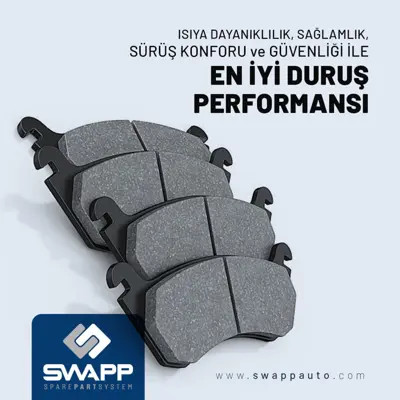 SWAPP 41104 Fren Balata Yayı (Ince) Dks 