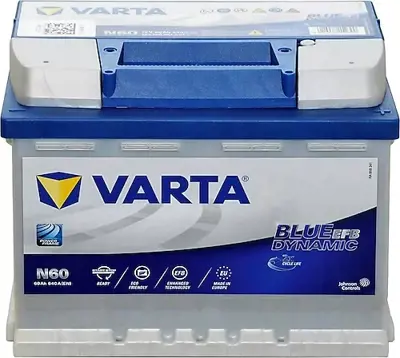 VARTA LTR5600TM Akü  Agm 60a 680  88864595 1608726880 1201066 1201111 13502000 13598118 13598118AFG 95244785 1606213680 1608413780 AKU12V