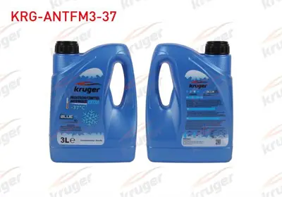 KRUGER KRG-ANTFM3-37 Antıfrız Mavı Organık 3 Lıtre (-37 Derece) 