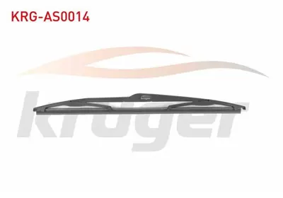 KRUGER KRG-AS0014 Arka Silecek Supurgesı 350mm Ford Focus Iı 2006-2011 - Cıtroen C4 Pıcasso (B78) - Peugeot 206 Sw - R 