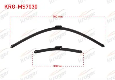 KRUGER KRG-MS7030 Arac Bazlı Silecek Seti 700-300mm Renault Clıo V 2020- 