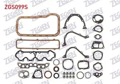 ZEGEN ZGS099S Motor Takım Conta Keçelı (Skcsız) Slx - Tempra - Tıpo 1.6 