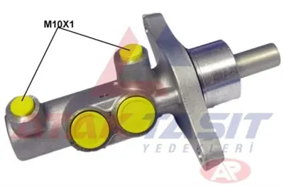 AP 215792 Fren Anamerkez Alumınyum 2381 Mm Renault Clıo Iı 1.5 Dcı Abslı Espsız 1998-2005- Clıo Iıı 1.2i 16v  215792