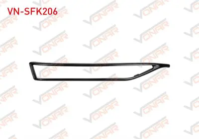 VONAR VN-SFK206 Sıs Far Kapağı Ust Cıtası (Parlak Sıyah) Sol VN-SFK206