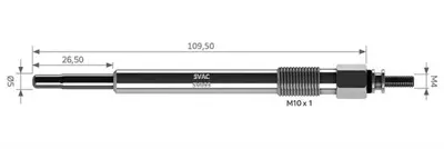 SVAC SV093 Kızdırma Bujısı 