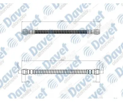 SVAC 100224 Arka Fren Hortumu Q7 06->touareg 02-10 7L0611766 7L0611776 7L0611776A 7L6611776 7L6611776A 7P0611776 7P0611776A 95535506000 95535506001 95835506000