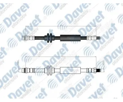 SVAC 300177 Arka Fren Hortumu Master Iıı-Movano B 10-> 4406251 4420116 4421072 4423000Q0M 4423000Q1C 4423000Q1H 4423000Q1J 46201972R 462101752R 462101972R