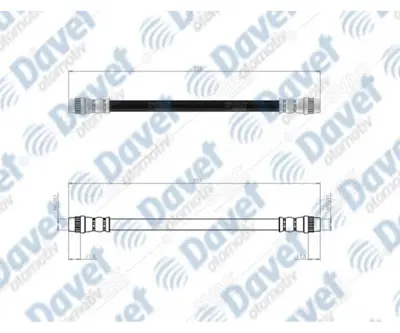 SVAC 300193 Arka Fren Hortumu Vıvaro 01-> 1623256680 34341163565 4280673 4409165 4418563 4621100Q0C 4621100QAA 4621100QAB 46213 4621300Q0D