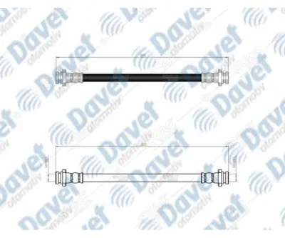 SVAC 750141 Arka Fren Hortumu Suzukı Vıtara 88-98 Grand Vıtara Iı 1.6-2.0-1.9-2.7 06-> 5152567D00 51540C80150 5156083030 5156083031 5156085C00 51560B83031 51560B83031000 5157065J00 5157065J00000 5157076G00