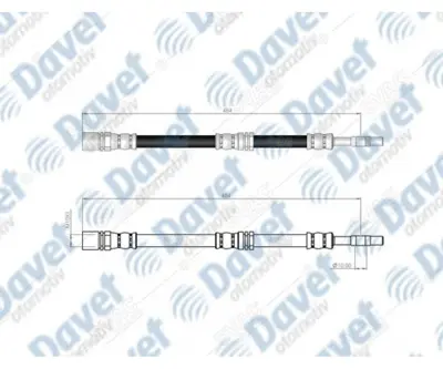 SVAC 76-0124 Fren Hortumu On Sol Sağ Corolla Ae92 89-92 9094702532