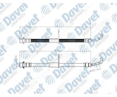 SVAC 760170 On Fren Hortumu Rav4 97-00 46472568000 4806E2 9094702781 9094702782