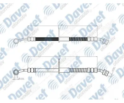 SVAC 800140 On Sol Fren Hortumu Rıo Iı 05-> 587311G000