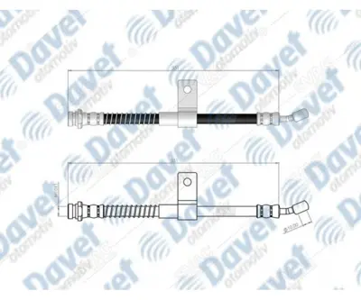 SVAC 80-0156 Fren Hortumu On  Sağ Hyundaı Atos 98-00 5873202011