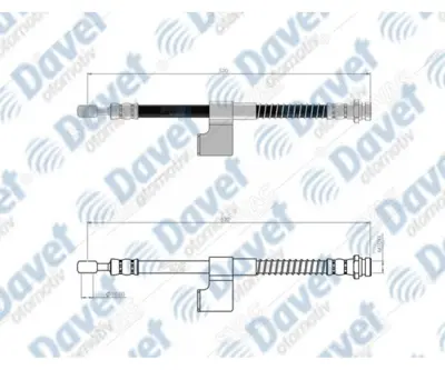 SVAC 800157 On Sağ Fren Hortumu Accent 02-05 587321A000 5873225000 587371A000 587371AOOO 5873722000 5873722001 5873722100 5873725000 5873725OOO MR44910