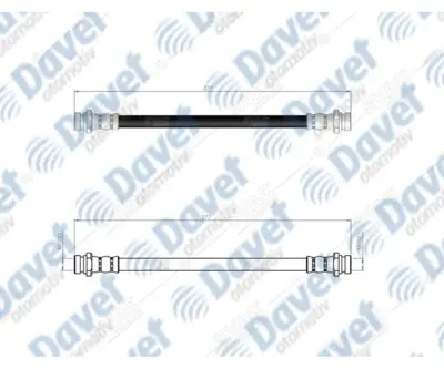 SVAC 80-0178 Fren Hortumu Arka Sol Sağ 00-> 5873725000
