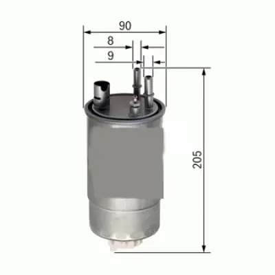 SARDES SF364 Mazot Filitresi Merıva A  03> Y13dt Z13dt Z13dtj 1.3 Cdtı 813053 813058 93189011 93189375 13235540 813052