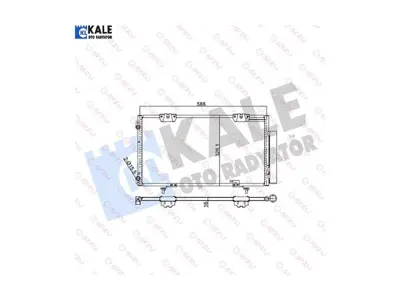 KALE 345580 Klima Radyatörü GM 88450-05070