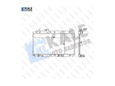 KALE 341950 Motor Su Radyatoru Honda Cıty 1,4 02>08 Manuel GM 19010REAZ52