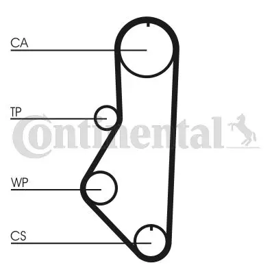 CONTINENTAL CONTITECH CT595 Trıger Kayısı Mazda 626 Iı 2.0 83-87 929 Iı 2.0 84-87 109ZA19 8942187820 8942353620 8944161450 FE0112205 FE0112205X FE0212205 FE0212205X FEY512205 GTB1076