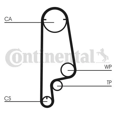 CONTINENTAL CONTITECH CT627 Trıger Kayısı 107x240 Honda Prelude 2.0 12v 87-91  5236xs 14400P1KE01 14400P2E004 14400PK1004 14400PK10040 14400PM6004 14400PM60040 14400PM6014 14510P08003 14510P08004 14510P2A003