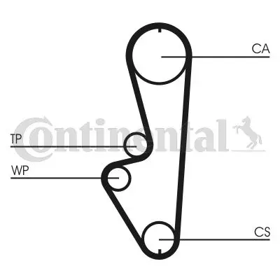 CONTINENTAL CONTITECH CT765 Trıger Kayısı 108x254 Mazda 626 929 2.0 8v 12v 16v E2000 2.0 Kıa Sportage 2.0 8v 94-99  5317xs 0K97212205