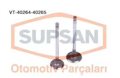 SUPSAN VT-40264-40265 Subap Takımı Accent 1.3-1.5 Bnz 12v (G4ea-G4eb-G4eh-G4ek) 2221122002 2221122003