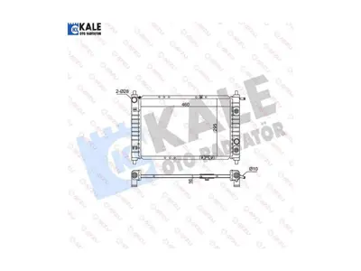 KALE 342260 Su Radyatoru Matız  0.8 98+ (Brazıng) At 1313004 61663 8MK376762511 8MK376767301 96314162 96314772 9632533 96325333 96325520 96325776